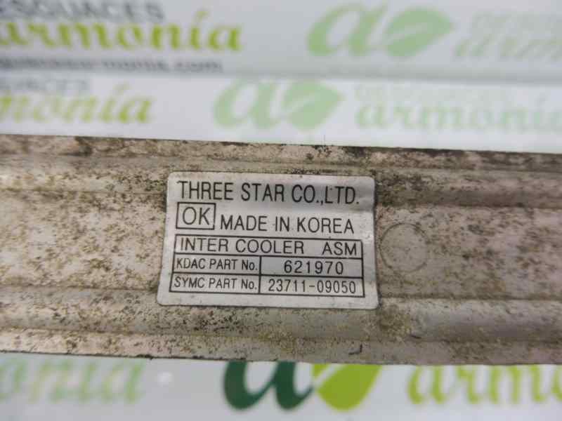 Recambio de intercooler para ssangyong actyon 200 xdi referencia OEM IAM 2371109050   Recambio de intercooler para ssangyong actyon 200 xdi referencia OEM IAM 2371109050