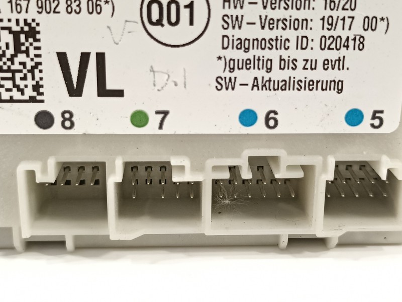 Recambio de modulo electronico para mercedes-benz clase gle (bm 167)(09.2018) gle 350 de 4matic (167.117) referencia OEM IAM A16