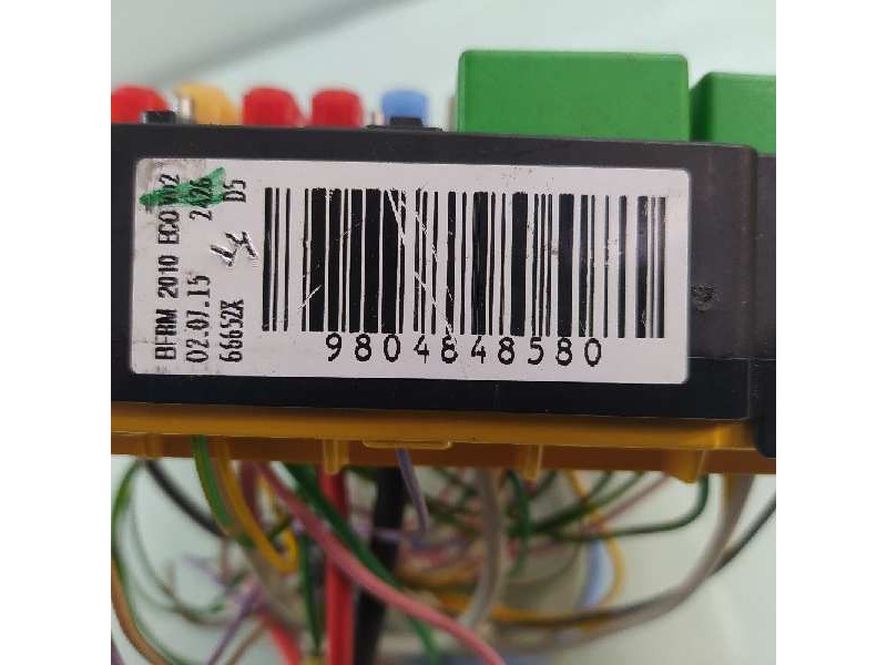 Recambio de caja reles / fusibles para peugeot 308 style referencia OEM IAM 9804848580 BFRM2010 