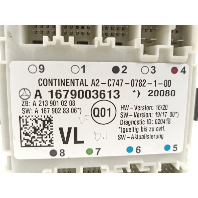 Recambio de modulo electronico para mercedes-benz clase gle (bm 167)(09.2018) gle 350 de 4matic (167.117) referencia OEM IAM A16
