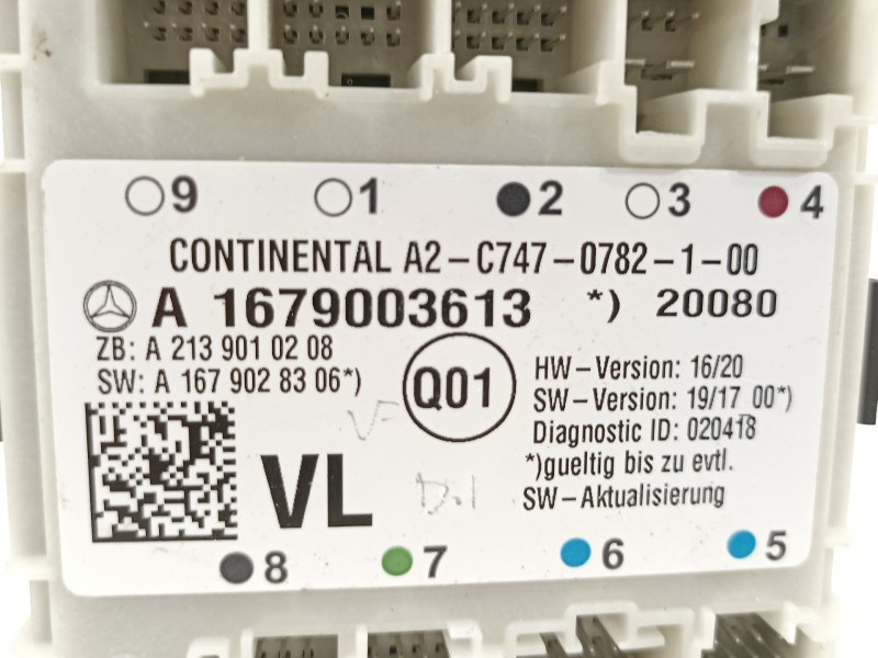 Recambio de modulo electronico para mercedes-benz clase gle (bm 167)(09.2018) gle 350 de 4matic (167.117) referencia OEM IAM A16