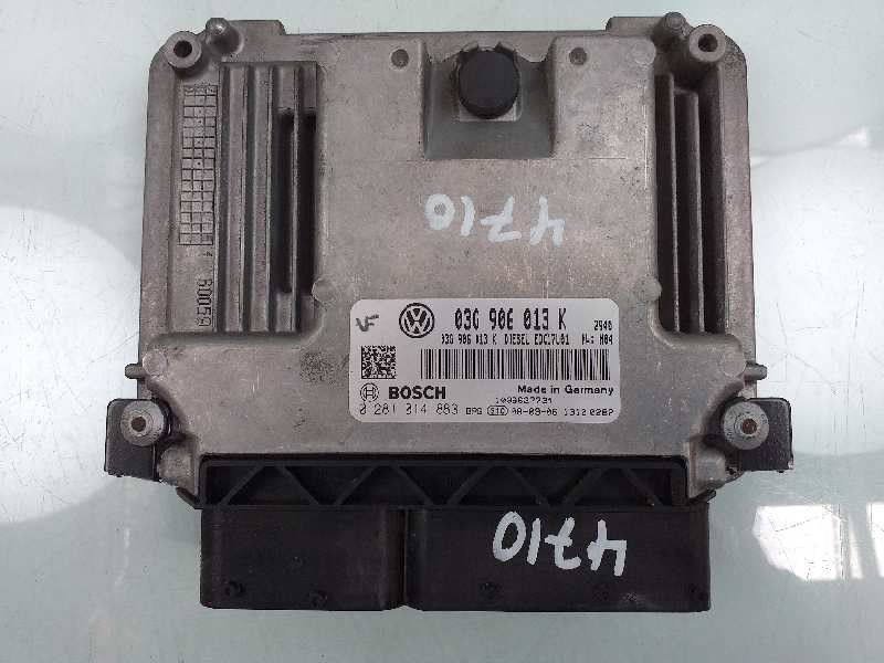 Recambio de centralita motor uce para seat ibiza (6j5) stylance / style referencia OEM IAM 03G906013K 0281014883 