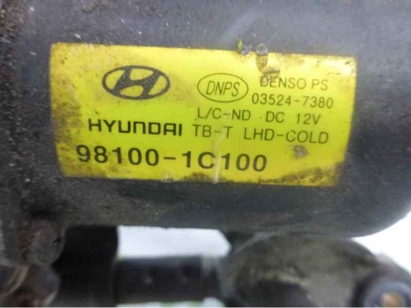 Recambio de motor limpia delantero para hyundai getz (tb) 1.5 crdi referencia OEM IAM 981001C100 035247380 