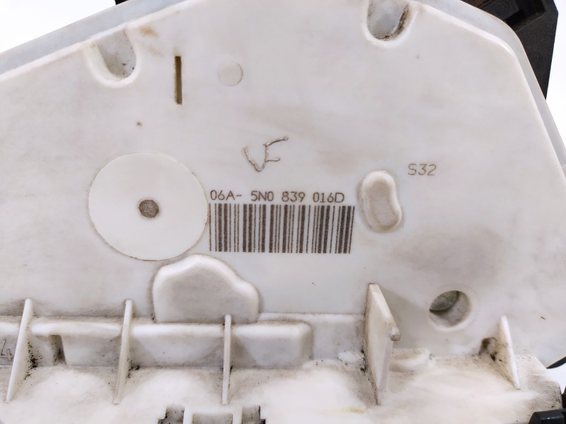 Recambio de cerradura puerta trasera derecha para skoda superb combi (3t5) exclusive 4x4 referencia OEM IAM 5N0839016D  