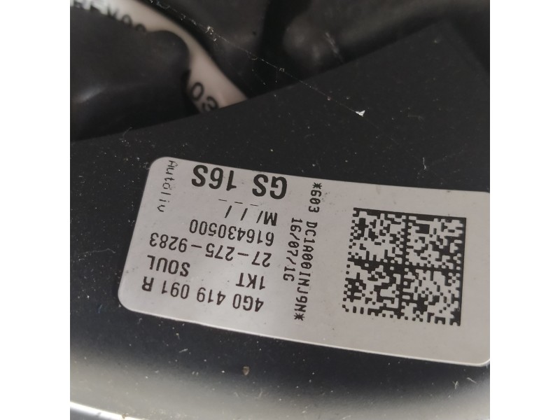 Recambio de volante para audi a1 (8xk) adrenalin referencia OEM IAM 4G0419091R  