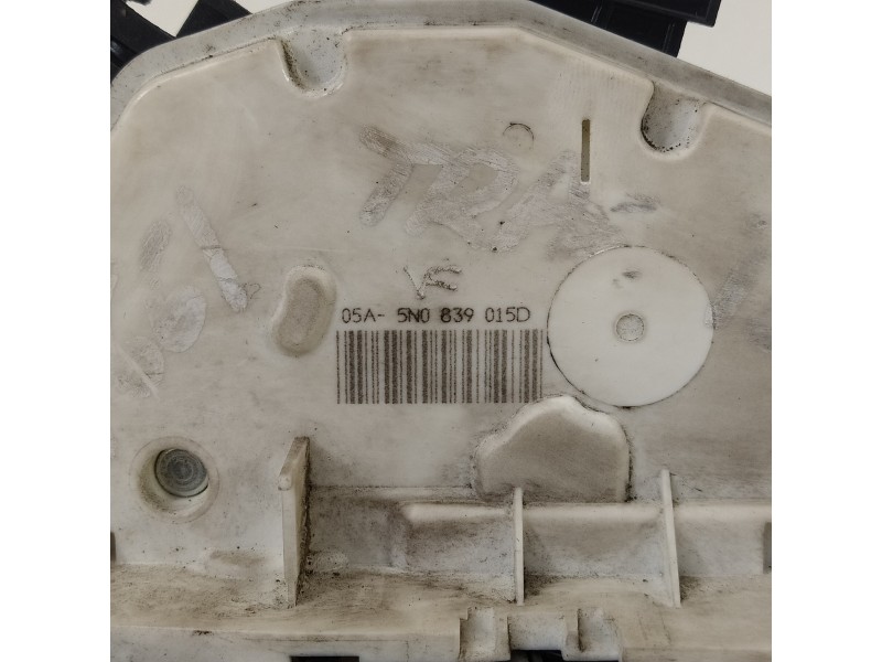 Recambio de cerradura puerta trasera izquierda para skoda superb combi (3t5) exclusive 4x4 referencia OEM IAM 5N0839015D  