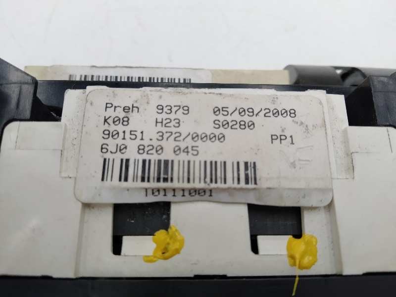 Recambio de mando calefaccion / aire acondicionado para seat ibiza (6j5) stylance / style referencia OEM IAM 6J0820045  