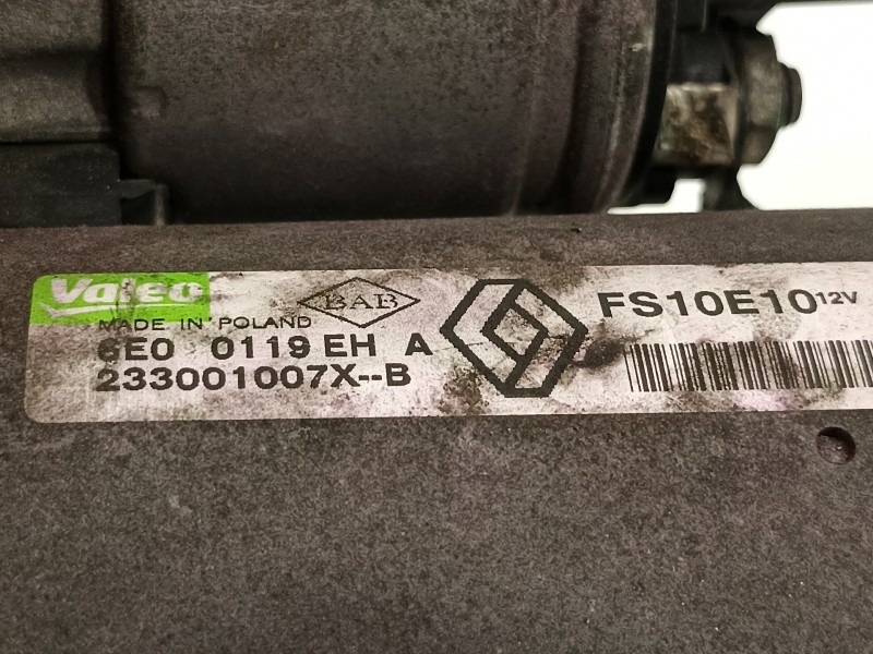 Recambio de motor arranque para renault megane iii berlina 5 p bose edition referencia OEM IAM 233001007X  