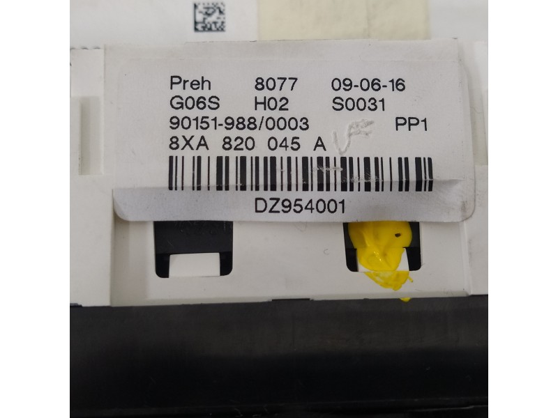 Recambio de mando calefaccion / aire acondicionado para audi a1 (8xk) adrenalin referencia OEM IAM 8XA820045A  