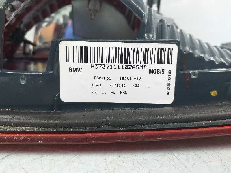 Recambio de piloto trasero izquierdo para bmw serie 3 touring (f31) 320d referencia OEM IAM 63217371111  