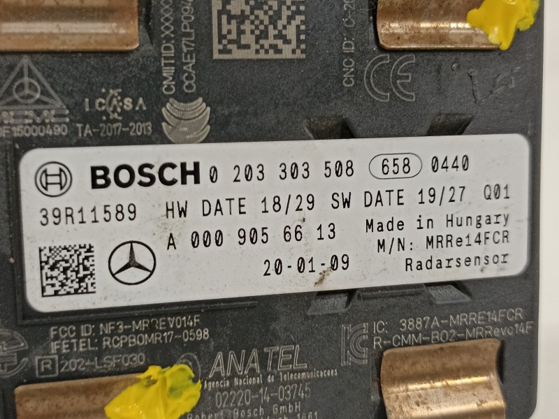 Recambio de sensor para mercedes-benz clase gle (bm 167)(09.2018) gle 350 de 4matic (167.117) referencia OEM IAM A0009056613  