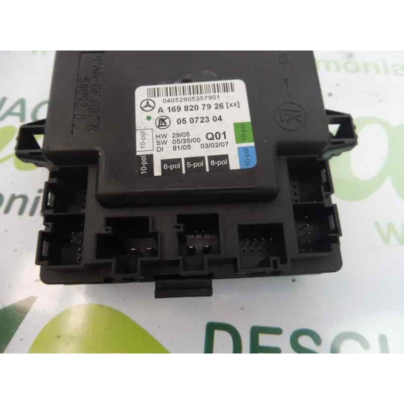 Recambio de modulo confort para mercedes-benz clase a (w169) a 150 (169.331) referencia OEM IAM A1698207926 05072304 