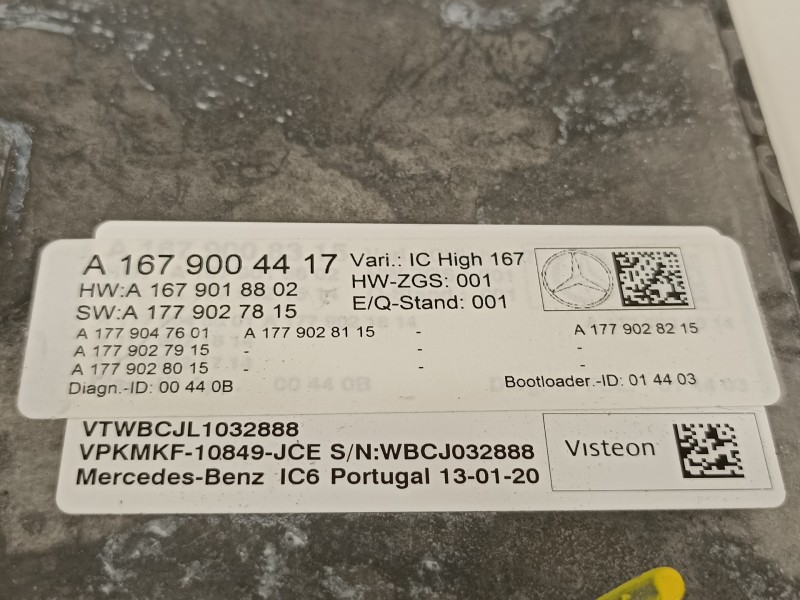 Recambio de modulo electronico para mercedes-benz clase gle (bm 167)(09.2018) gle 350 de 4matic (167.117) referencia OEM IAM A16