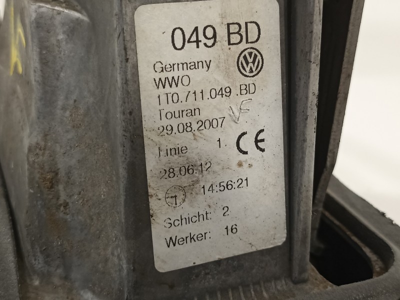 Recambio de palanca cambio para volkswagen touran (1t3) advance bluemotion referencia OEM IAM 1T0711049BD 1K0711061B 