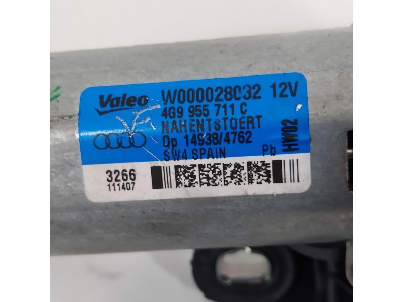 Recambio de motor limpia trasero para audi a1 (8xk) adrenalin referencia OEM IAM 4G9955711C  