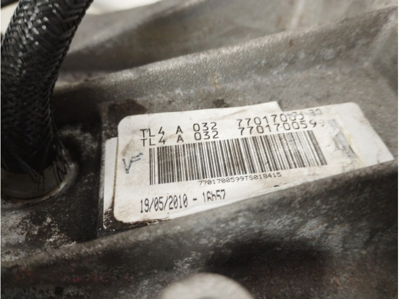 Recambio de caja cambios para renault megane iii berlina 5 p bose edition referencia OEM IAM TL4A032  