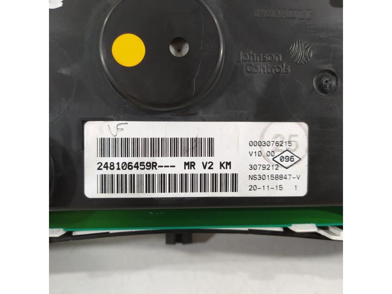 Recambio de cuadro instrumentos para dacia logan mcv ii laureate referencia OEM IAM 248106459R  