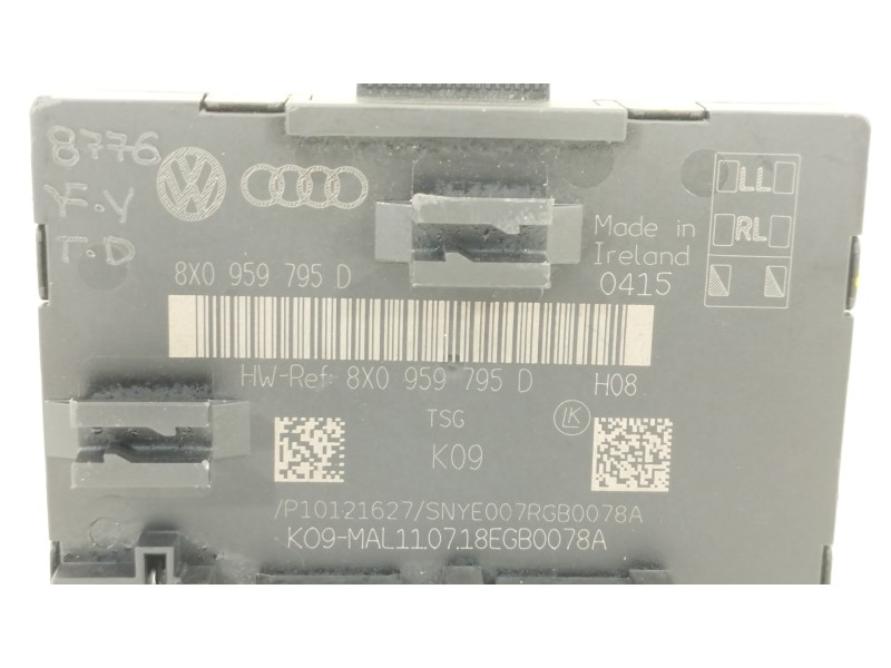 Recambio de modulo confort para audi a1 (8xk) adrenalin referencia OEM IAM 8X0959795D  