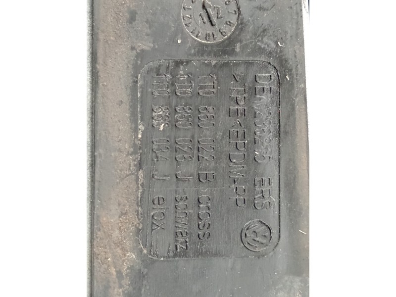 Recambio de barras techo para volkswagen touran (1t3) advance bluemotion referencia OEM IAM 1T0860022  