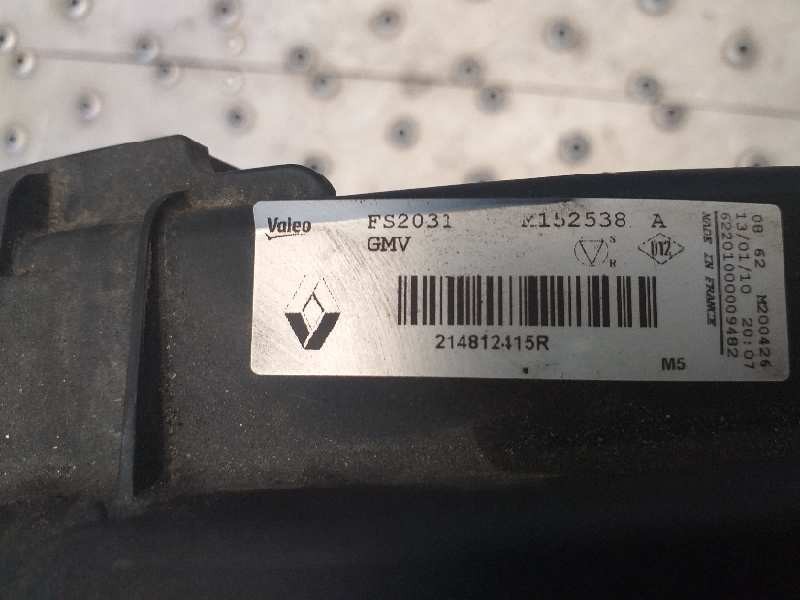 Recambio de electroventilador para renault scenic iii dynamique referencia OEM IAM 214812415R  