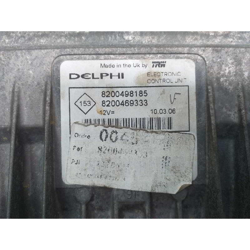 Recambio de centralita motor uce para renault kangoo (f/kc0) confort expression referencia OEM IAM 8200498185 8200469333 