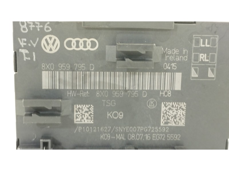 Recambio de modulo confort para audi a1 (8xk) adrenalin referencia OEM IAM 8X0959795D  