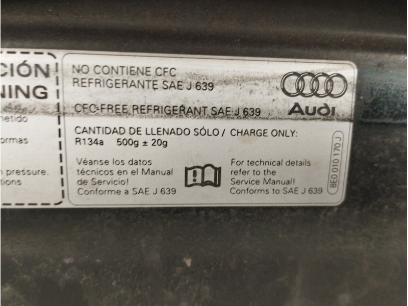 Recambio de capot para audi a4 cabrio (8h) 2.5 v6 24v tdi referencia OEM IAM 8EO010170  