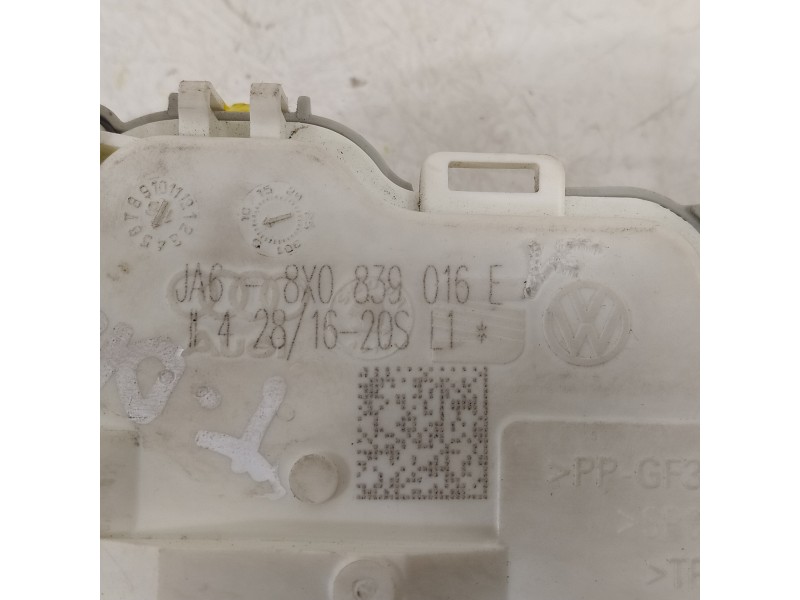 Recambio de cerradura puerta trasera derecha para audi a1 (8xk) adrenalin referencia OEM IAM 8X0839016E  