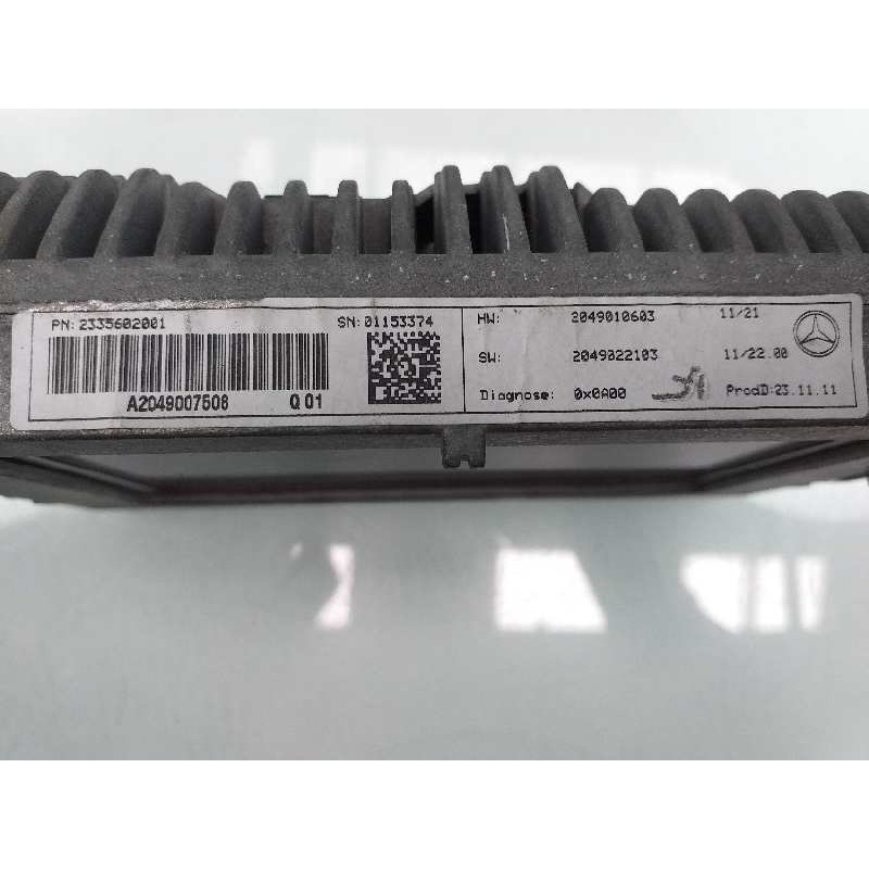 Recambio de pantalla multifuncion para mercedes-benz clase c (w204) lim. c 250 cdi blueefficiency (204.003) referencia OEM IAM A