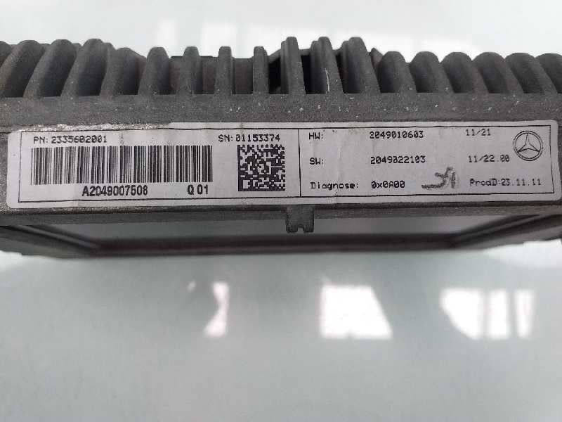 Recambio de pantalla multifuncion para mercedes-benz clase c (w204) lim. c 250 cdi blueefficiency (204.003) referencia OEM IAM A