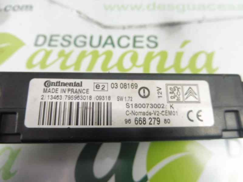 Recambio de modulo electronico para citroën c4 berlina cool referencia OEM IAM 9666827980  