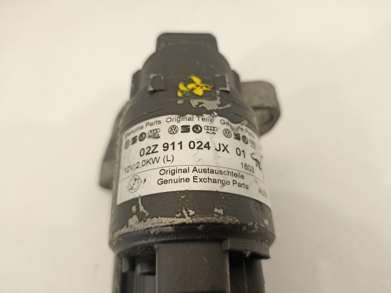 Recambio de motor arranque para skoda octavia berlina (1z3) active referencia OEM IAM 02Z911024JX  