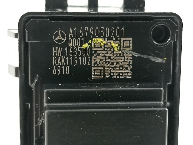 Recambio de mando elevalunas trasero izquierdo para mercedes-benz clase b (w247) 247 referencia OEM IAM A1679050201  
