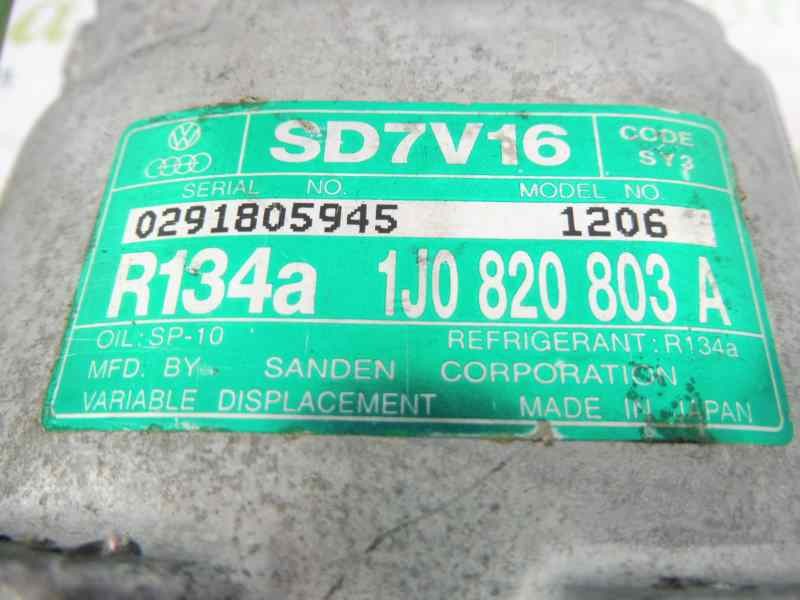 Recambio de compresor aire acondicionado para seat ibiza (6k1) select referencia OEM IAM 1J0820803A SD7V16 0291805945 Recambio de compresor aire acondicionado para seat ibiza (6k1) select referencia OEM IAM 1J0820803A SD7V16 0291805945