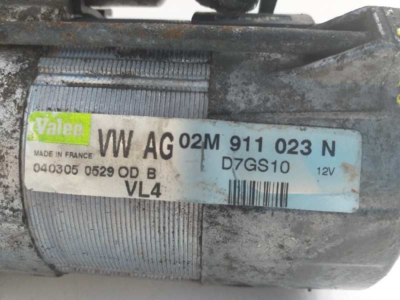 Recambio de motor arranque para volkswagen touran (1t1) highline referencia OEM IAM 02M911023N  