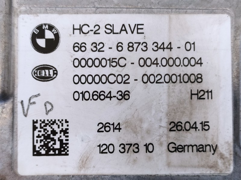 Recambio de modulo electronico para bmw serie 3 touring (f31) 320d referencia OEM IAM 66326873344  