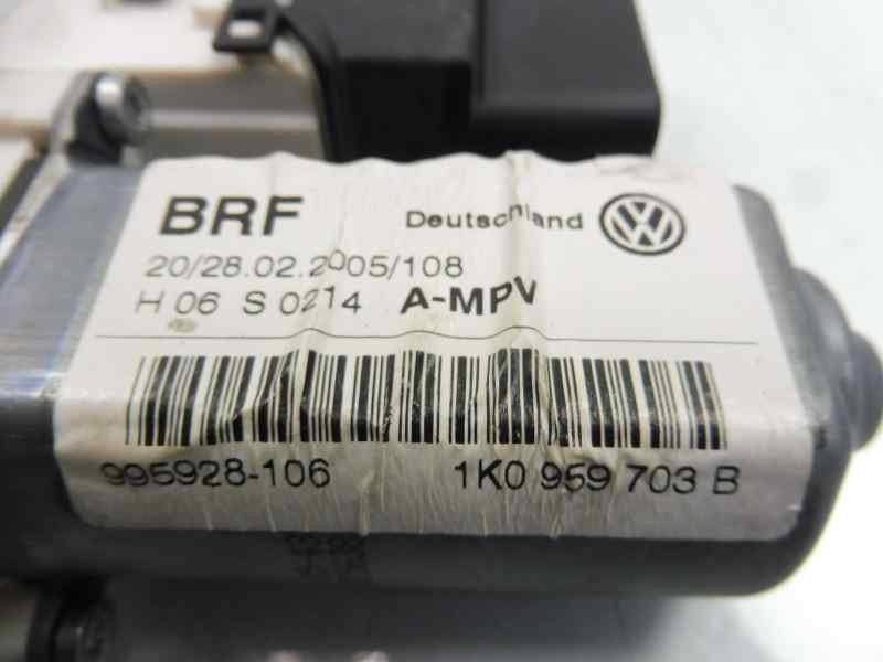 Recambio de motor elevalunas trasero izquierdo para volkswagen touran (1t1) highline referencia OEM IAM 1K0959703B  