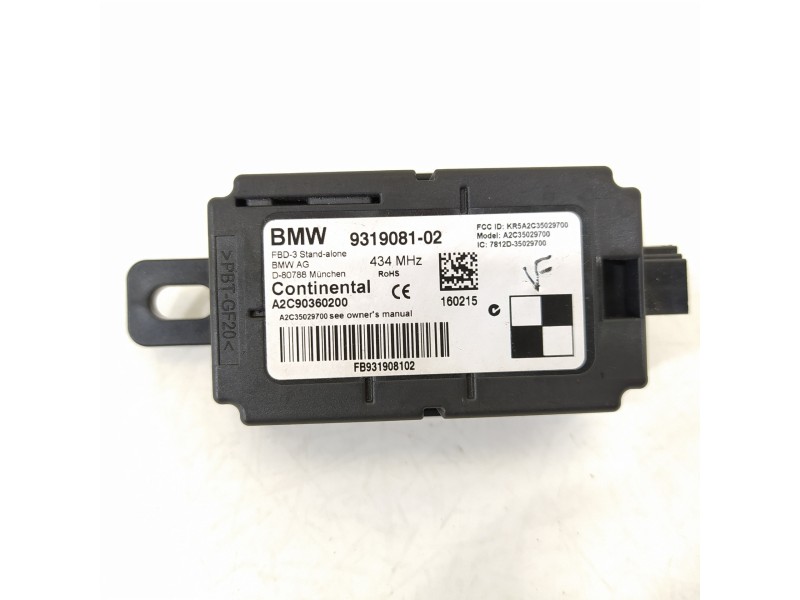 Recambio de modulo electronico para bmw serie 3 touring (f31) 320d referencia OEM IAM 931908102 A2C90360200 