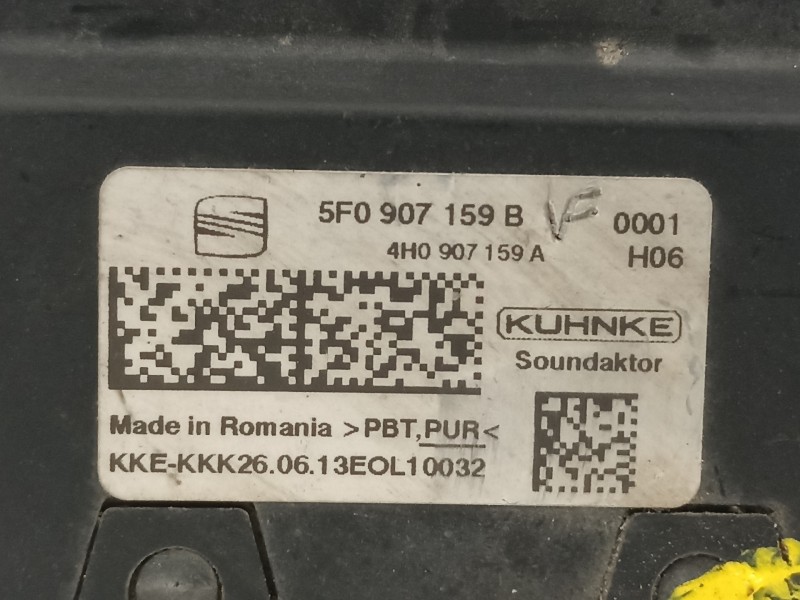 Recambio de modulo electronico para seat leon (5f1) cupra 280 referencia OEM IAM 5F0907159B  