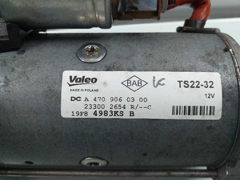 Recambio de motor arranque para renault master kasten l1h1 ka 2,8t referencia OEM IAM 233002654R 4709060300 