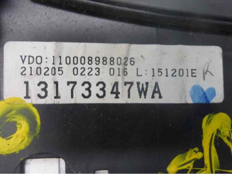 Recambio de cuadro instrumentos para opel corsa c 1.7 16v di cat (y 17 dtl / lk8) referencia OEM IAM 13173347WA  