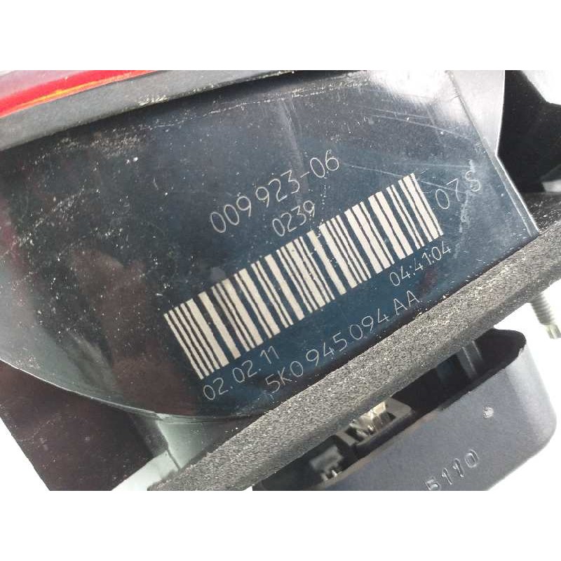 Recambio de piloto trasero derecho en porton para volkswagen golf vi (5k1) sport referencia OEM IAM 5K0945094AA  