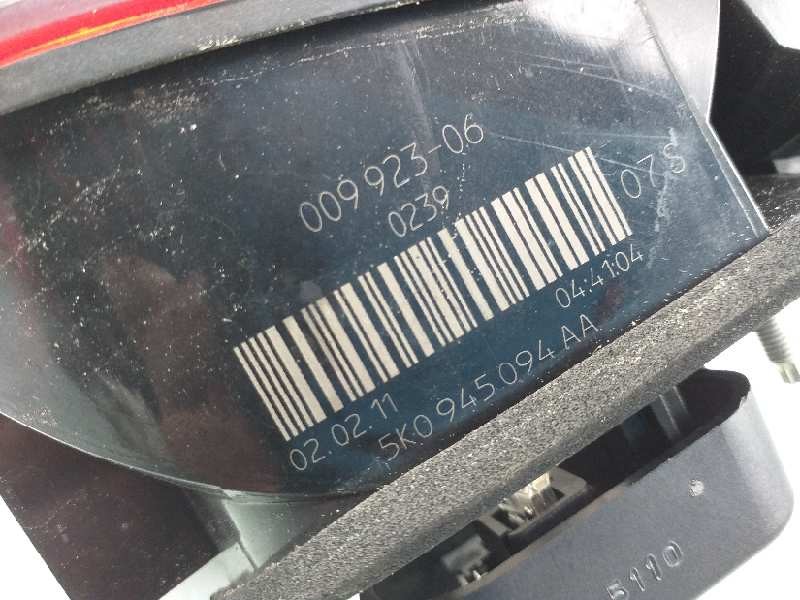 Recambio de piloto trasero derecho en porton para volkswagen golf vi (5k1) sport referencia OEM IAM 5K0945094AA  