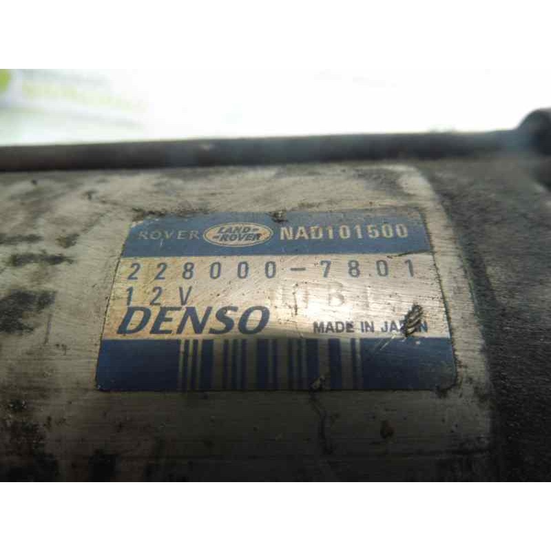 Recambio de motor arranque para mg serie 75 (rj) 2.0 cdti classic referencia OEM IAM 2280007801 NAD101500 