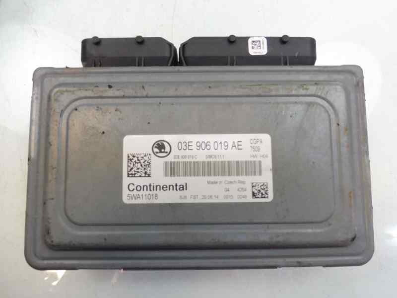 Recambio de centralita motor uce para skoda fabia (5j2 ) young referencia OEM IAM 03E906019AE 5WA11018 