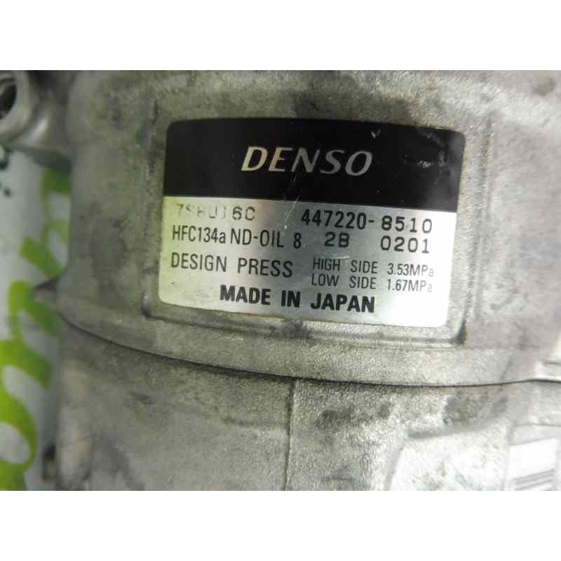 Recambio de compresor aire acondicionado para mg serie 75 (rj) 2.0 cdti classic referencia OEM IAM 4472208510 7SBU16C SB2889077