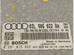 Recambio de centralita motor uce para audi a3 (8p) 2.0 tdi limited edition (103kw) referencia OEM IAM 03L906022RA   2