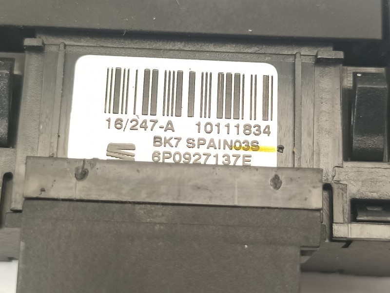 Recambio de mando multifuncion para seat ibiza sc (6p5) fr referencia OEM IAM 6P0927137E  