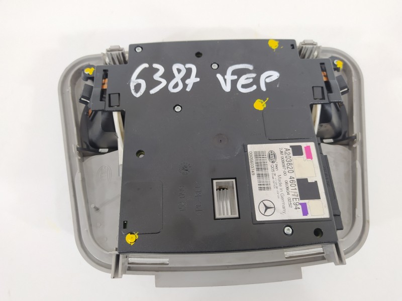 Recambio de luz interior para mercedes-benz clase c (w203) sportcoupe c 220 cdi (la) (203.708) referencia OEM IAM A2038204601 2J