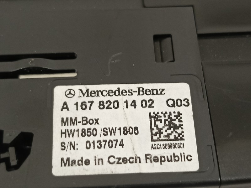 Recambio de modulo electronico para mercedes-benz clase gle (bm 167)(09.2018) gle 350 de 4matic (167.117) referencia OEM IAM A16